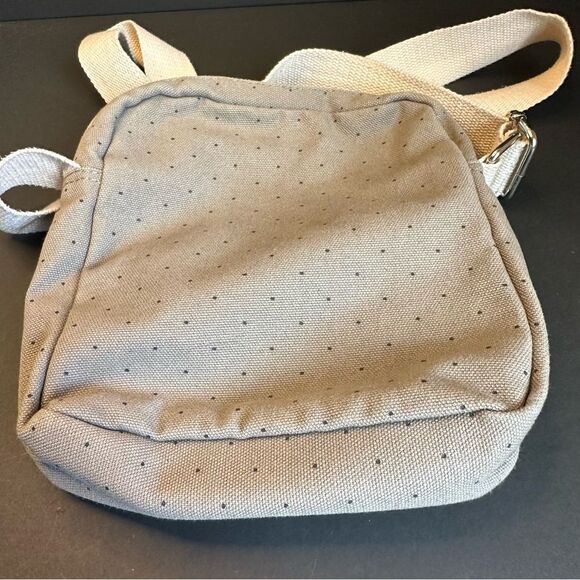 Gray Ivory Canvas Southwest Pattern Crossbody Bag - Picture 3 of 4